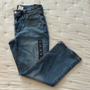 Women’s J.Crew mid-rise flare crop Blue Jeans